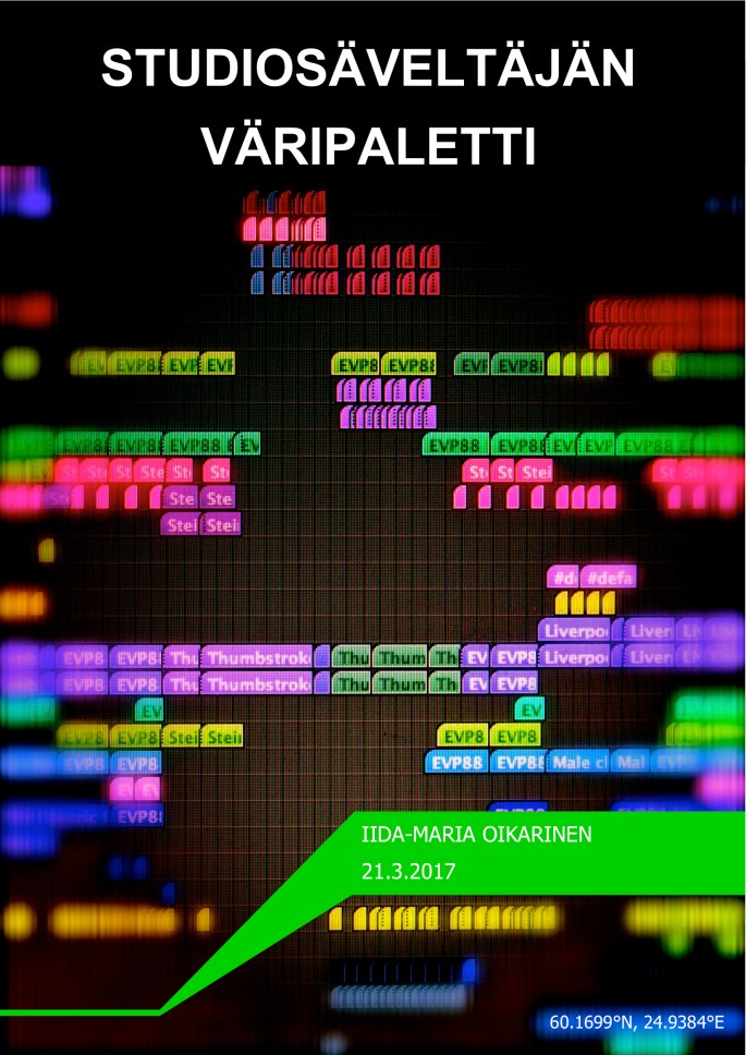 Studiosäveltäjän väripaletti photo 01